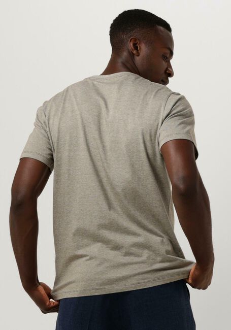 Olive SELECTED HOMME T-shirt SLHASPEN SS O-NECK TEE - large