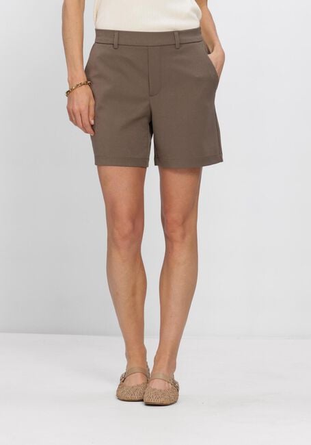 Beige OBJECT Kurze Hose OBJLISA MW RE SHORTS - large