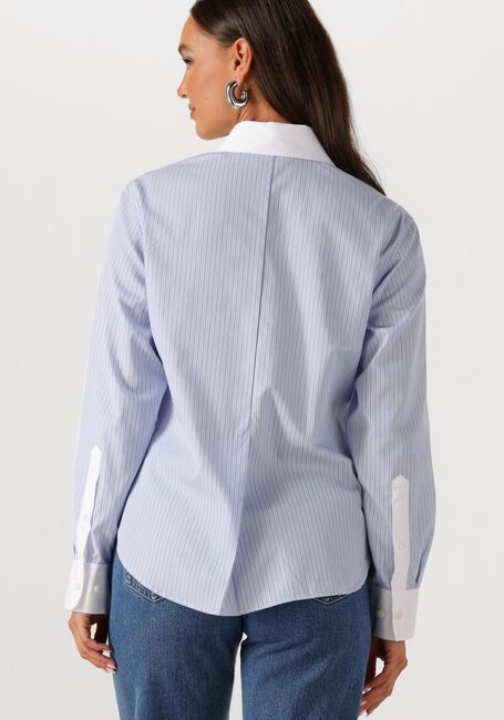Blaue SELECTED FEMME Blusen SLFILINA RELAXED CONTRAST LS SHIRT - large