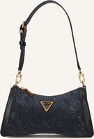 Schwarze GUESS Umhängetasche DILI TOP ZIP SHOULDER BAG - medium