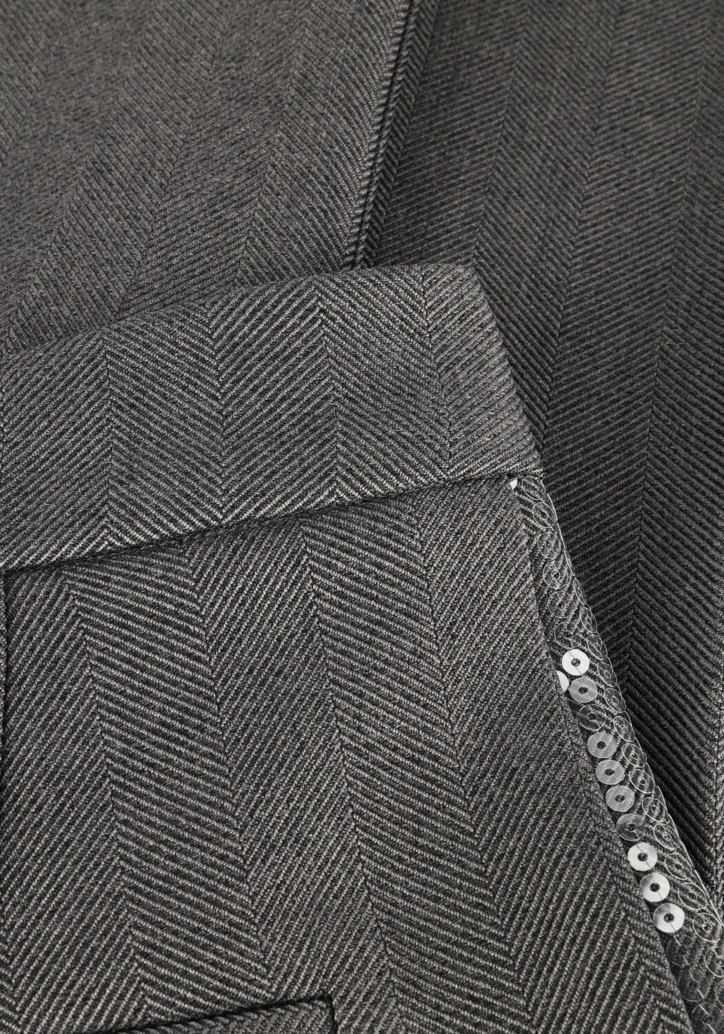 Graue AAIKO Hose SABA SEQUINS PES 356 - large