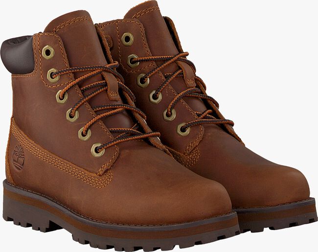 Cognacfarbene TIMBERLAND COURMA KID TRADITIONAL 6IN Schnürboots - large