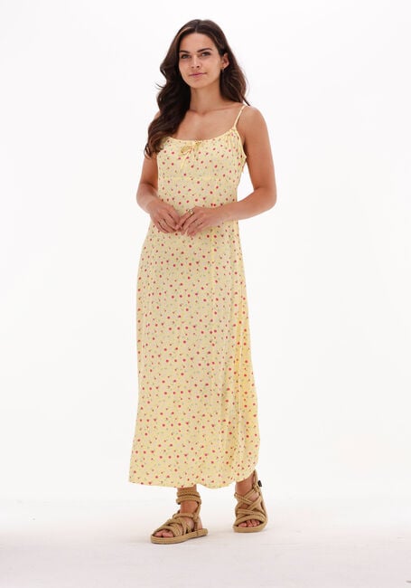 Gelbe ENVII Maxikleid ENSAPPHIRE SL DRESS AOP 6696 - large