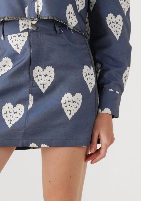 Blaue STUDIO AMAYA Minirock STAR SKIRT - large