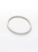 Silberne NOTRE-V Armband GLADDE BANGLE - medium