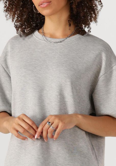 Graue OBJECT Pullover OBJANDREA RE 2/4 T-SHIRT - large