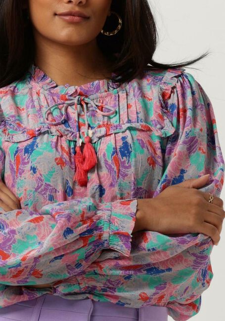 Mehrfarbige/Bunte MOLIIN Blusen ASHLEY - large