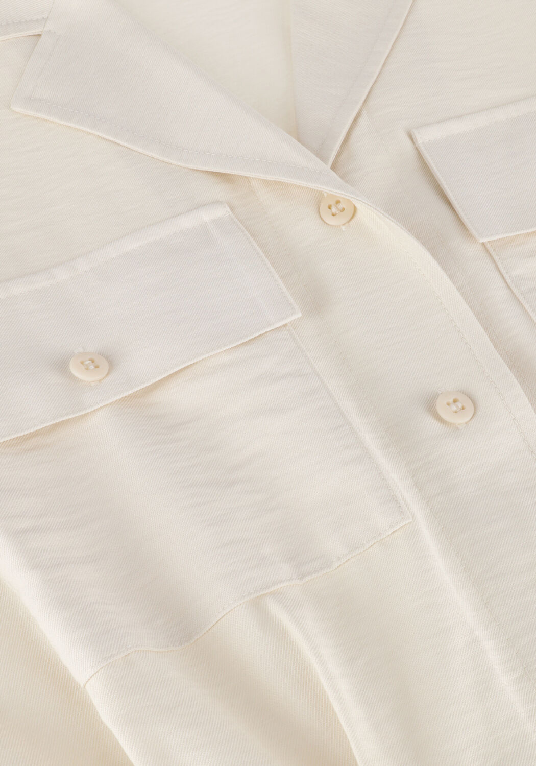 Ecru CALVIN KLEIN Minikleid ECOVERO UTILITY SHIRT DRESS - large