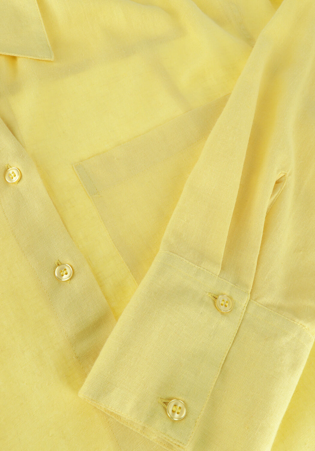 Gelbe ALIX THE LABEL Blusen LADIES WOVEN LINEN LYOCELL BLOUSE - large