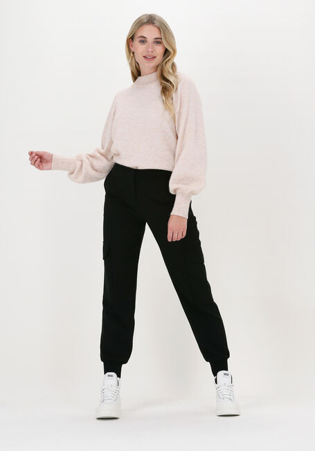 Schwarze LEVETE ROOM Cargohosen HELENA 4 PANTS - large