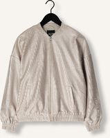Silberne ALIX THE LABEL Jack LADIES WOVEN FOIL JACKET Silberne ALIX THE LABEL Jack LADIES WOVEN FOIL JACKET - medium