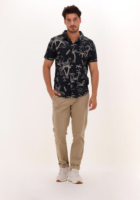 Dunkelblau KULTIVATE Casual-Oberhemd ST HOLIDAYS - large