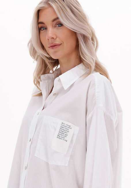 Weiße PENN & INK Minikleid S22W463LAB - large