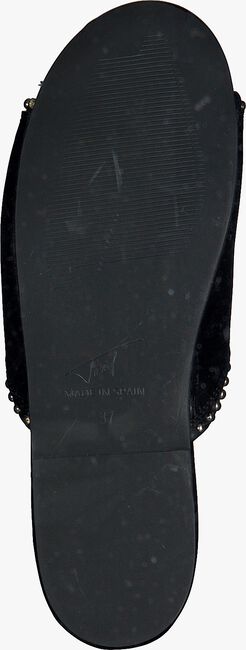 Schwarze TORAL Pantolette TL10858 - large