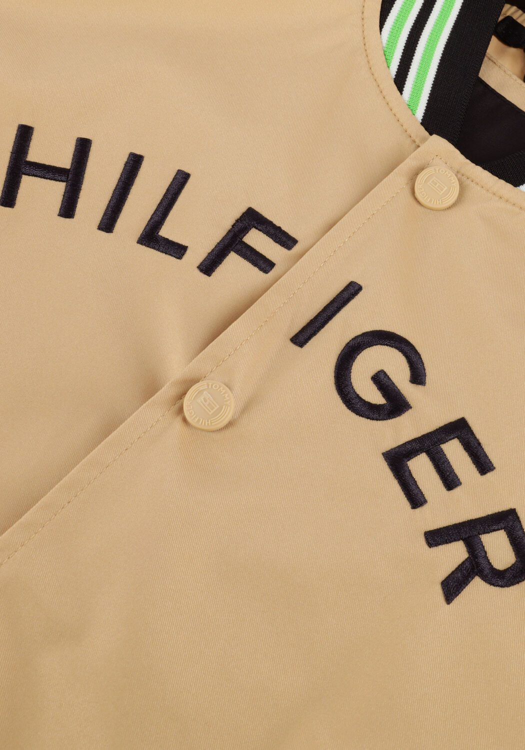 Beige TOMMY HILFIGER Jack HILFIGER ARCHED BOMBER - large