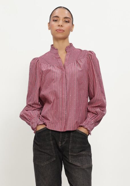 Rosane NEO NOIR Blusen ASTRIDA SOFT STRIPE STONE BLOUSE - large