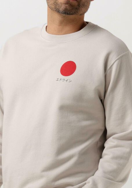 Hellgrau EDWIN Sweatshirt JAPANESE SUN SWEAT HEAVY FELPA - large
