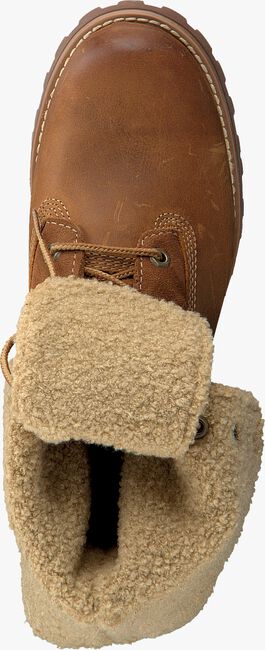 Cognacfarbene TIMBERLAND Schnürboots 6IN WP SHEARLING BOOT - large