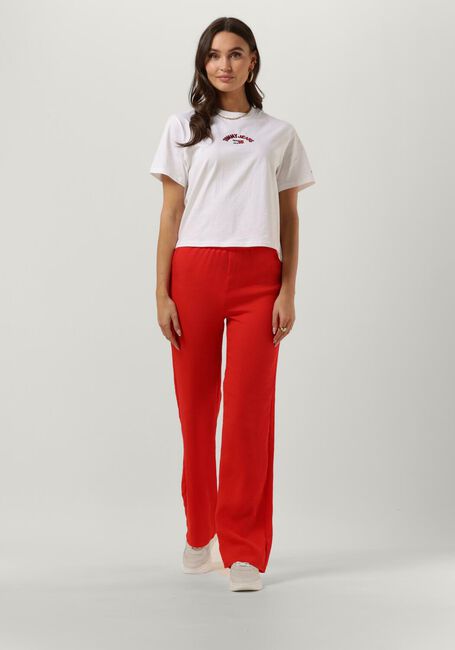 Weiße TOMMY JEANS T-shirt TJW CLS VARSITY PREP 2 TEE - large