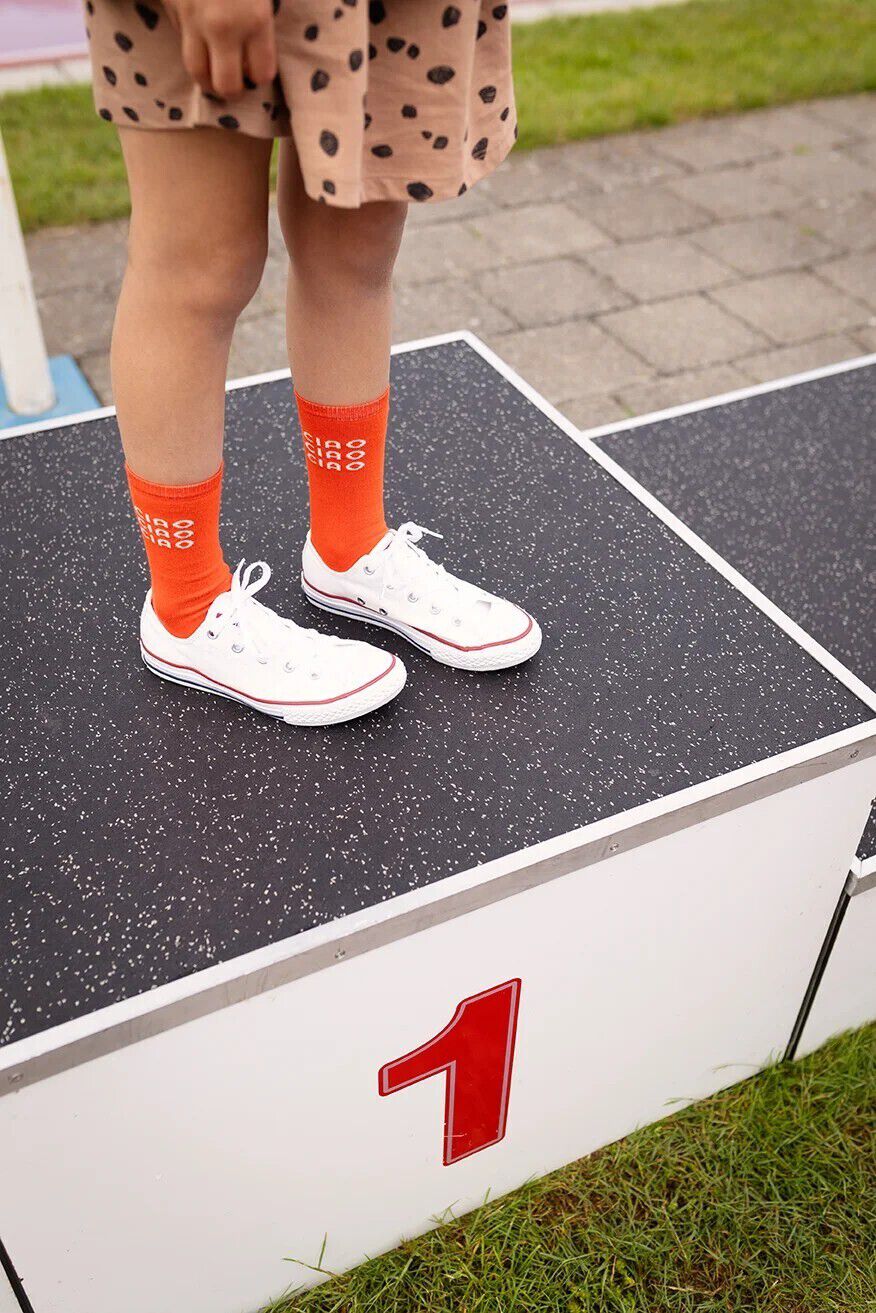 Mehrfarbige/Bunte Sproet & Sprout Socken SOCKS 2-PACK RED - large