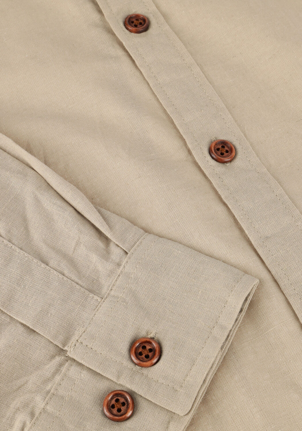 Sand ANERKJENDT Casual-Oberhemd AKLEIF L/S COT/LINEN SHIRT - large