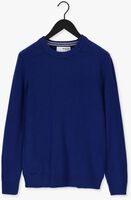 Blaue SELECTED HOMME Pullover SLHNEWCOBAN LAMBS WOOL CREW NE