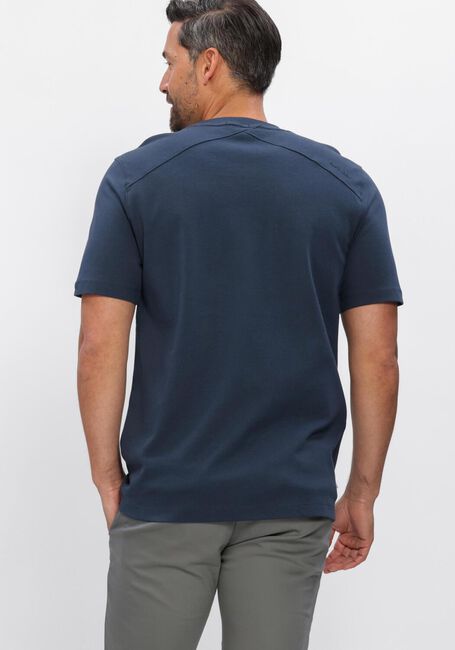 Dunkelblau CAST IRON T-shirt REGULAR FIT INTERLOCK - large