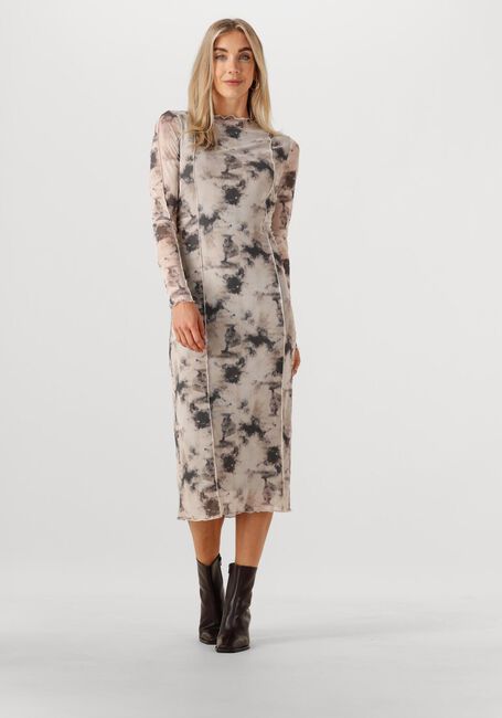 Mehrfarbige/Bunte MODSTRÖM Midikleid PETRINAMD PRINT DRESS - large