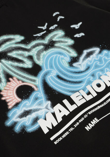 Schwarze MALELIONS T-shirt PARADISE T-SHIRT - large
