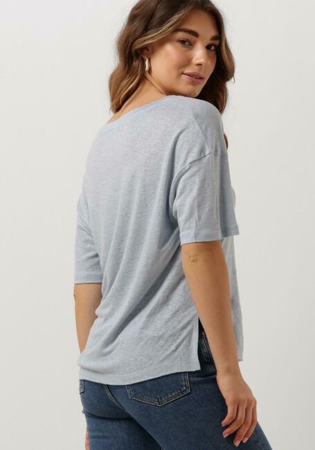Hellblau DRYKORN T-shirt SVENNIE - large