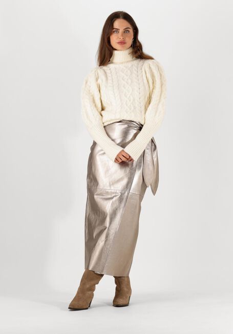 Weiße IBANA Rollkragenpullover TEXANY - large
