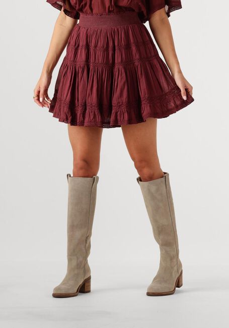 Bordeaux NEO NOIR Minirock CALLIA S VOILE SKIRT - large