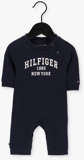 Dunkelblau TOMMY HILFIGER  BABY VARSITY COVERALL - large