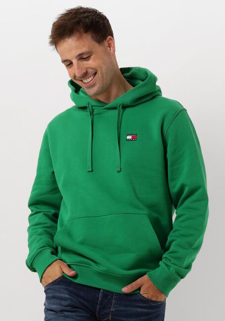 Grüne TOMMY JEANS Sweatshirt TJM REG BADGE HOODIE - large