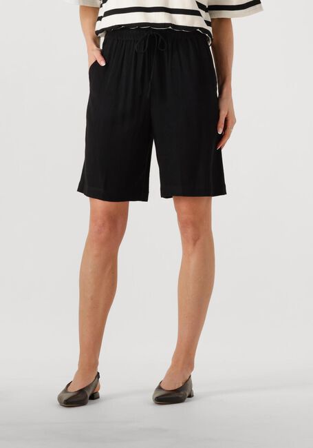 Schwarze SELECTED FEMME Hosen SLFVIVA MW SHORTS - large