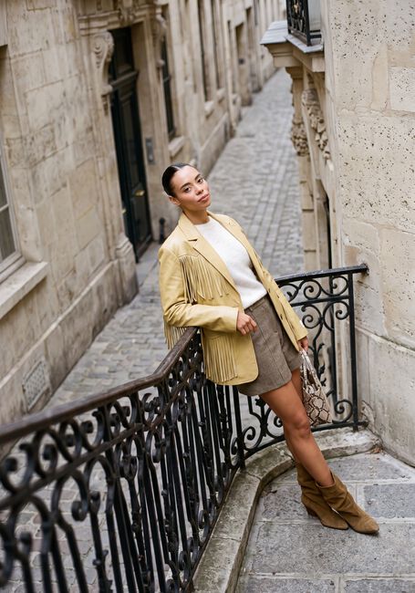 Camelfarbene HARPER & YVE Blazer CASEY-BL - large