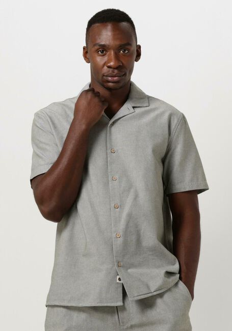 Olive ANERKJENDT Casual-Oberhemd AKLEON S/S COT/LINEN SHIRT - large