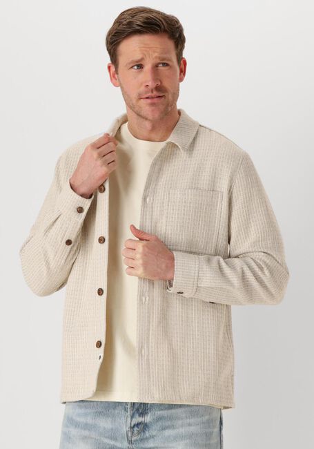 Ecru ANERKJENDT Hemden AKOSCAR NEW OVERSHIRT - large