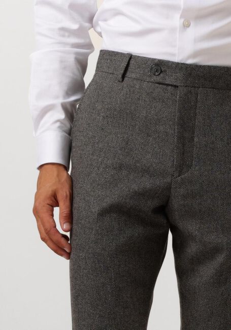 Graue SELECTED MEN Hose SLHSLIM-REED WOOL TRS - large