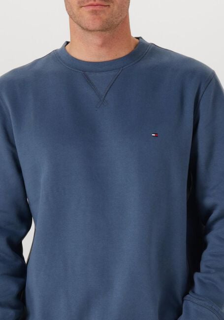 Blaue TOMMY HILFIGER Sweatshirt ESS SEASONAL FLEECE CREWNECK - large