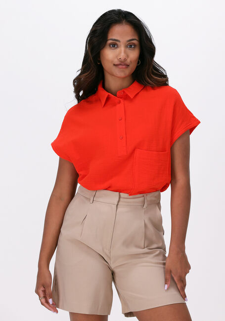 Orangene ANOTHER LABEL Blusen VIOLET TOP - large