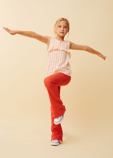 Mehrfarbige/Bunte Sproet & Sprout Top RUFFLE TOP STRIPES - large