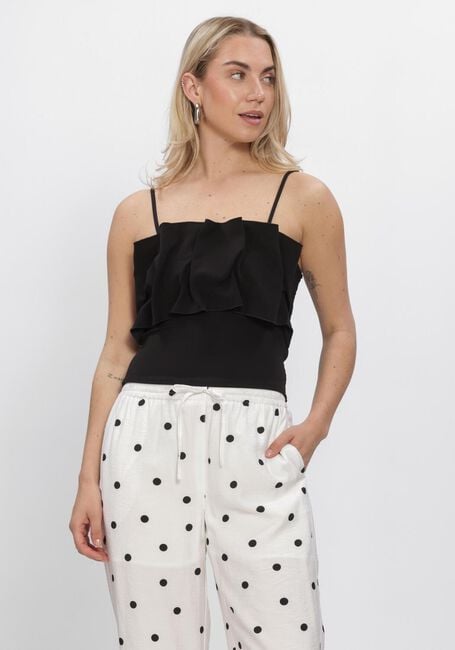 Schwarze SELECTED WOMEN Top SLFVINELLE PLEATED BANDEAU TOP - large