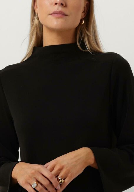 Schwarze MY ESSENTIAL WARDROBE Minikleid ELLEMW COLLAR DRESS - large