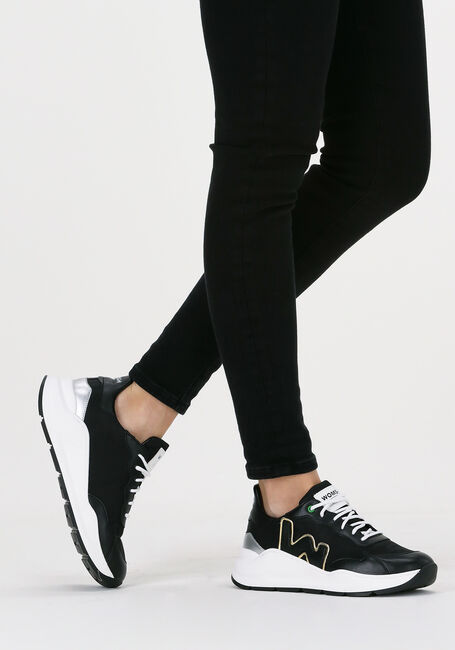 Schwarze WOMSH Sneaker Low WAVE - large