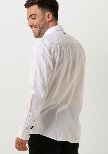 Ecru PME LEGEND Casual-Oberhemd LONG SLEEVE SHIRT CTN/LINEN - large