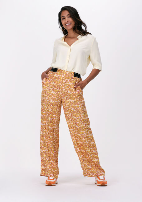 Orangene SCOTCH & SODA Weite Hose HIGH-RISE WIDE-LEG DRAPEY PYJAMA PANTS - large