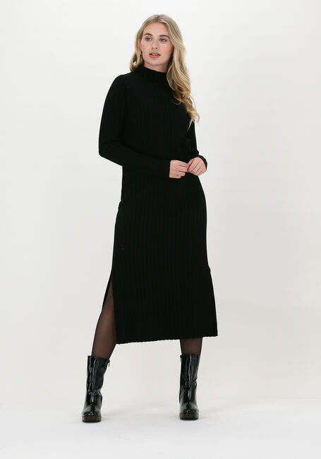 Schwarze NEO NOIR Midikleid GABY KNIT DRESS - large