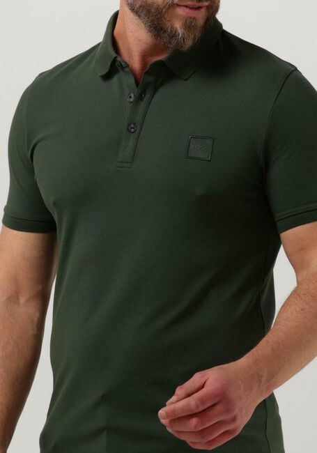Dunkelgrün BOSS ORANGE Polo-Shirt PASSENGER - large