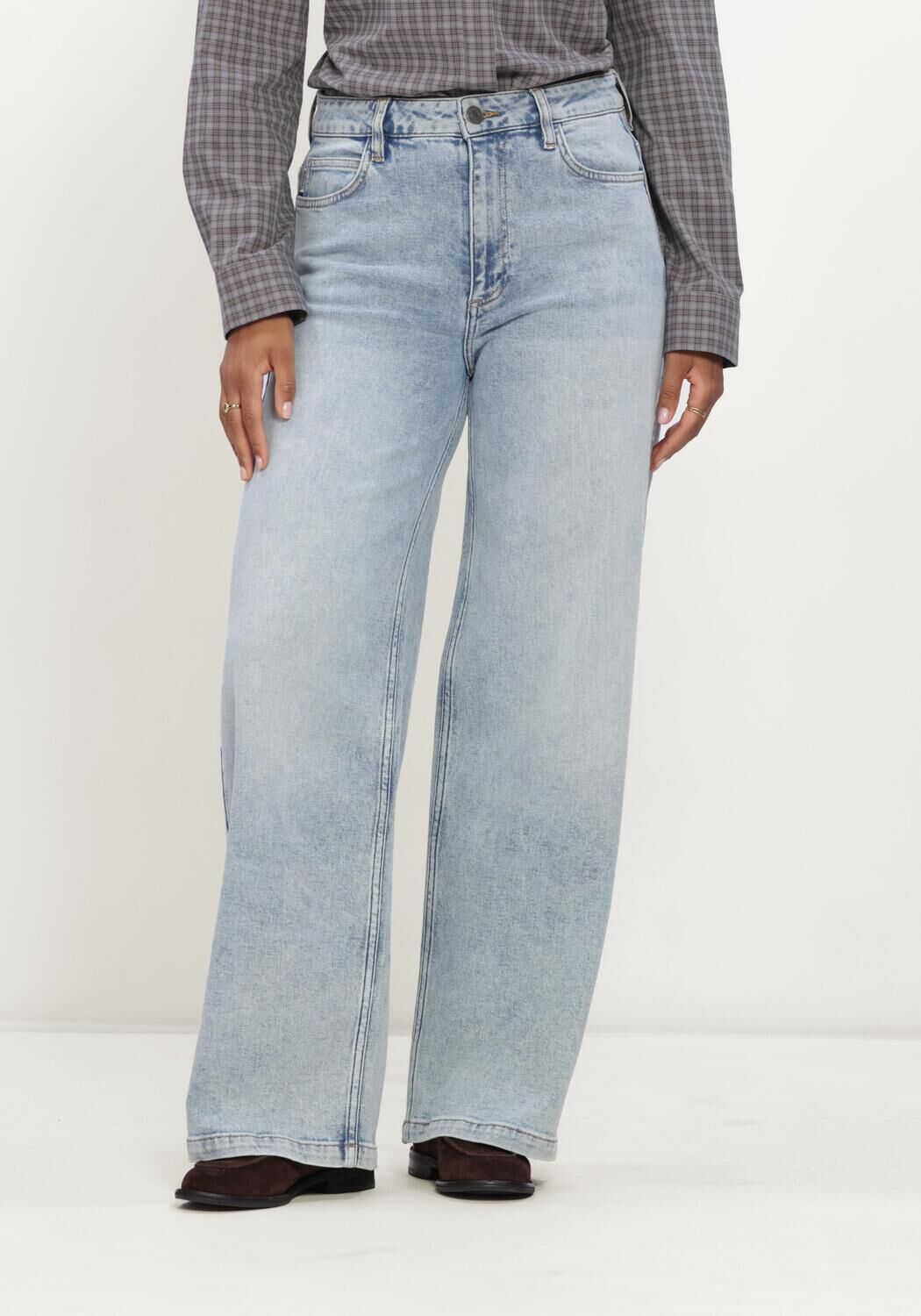 Hellblau MODSTR&Ouml;M Wide jeans CILLEMD JEANS - large